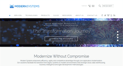 Desktop Screenshot of modernsystems.com